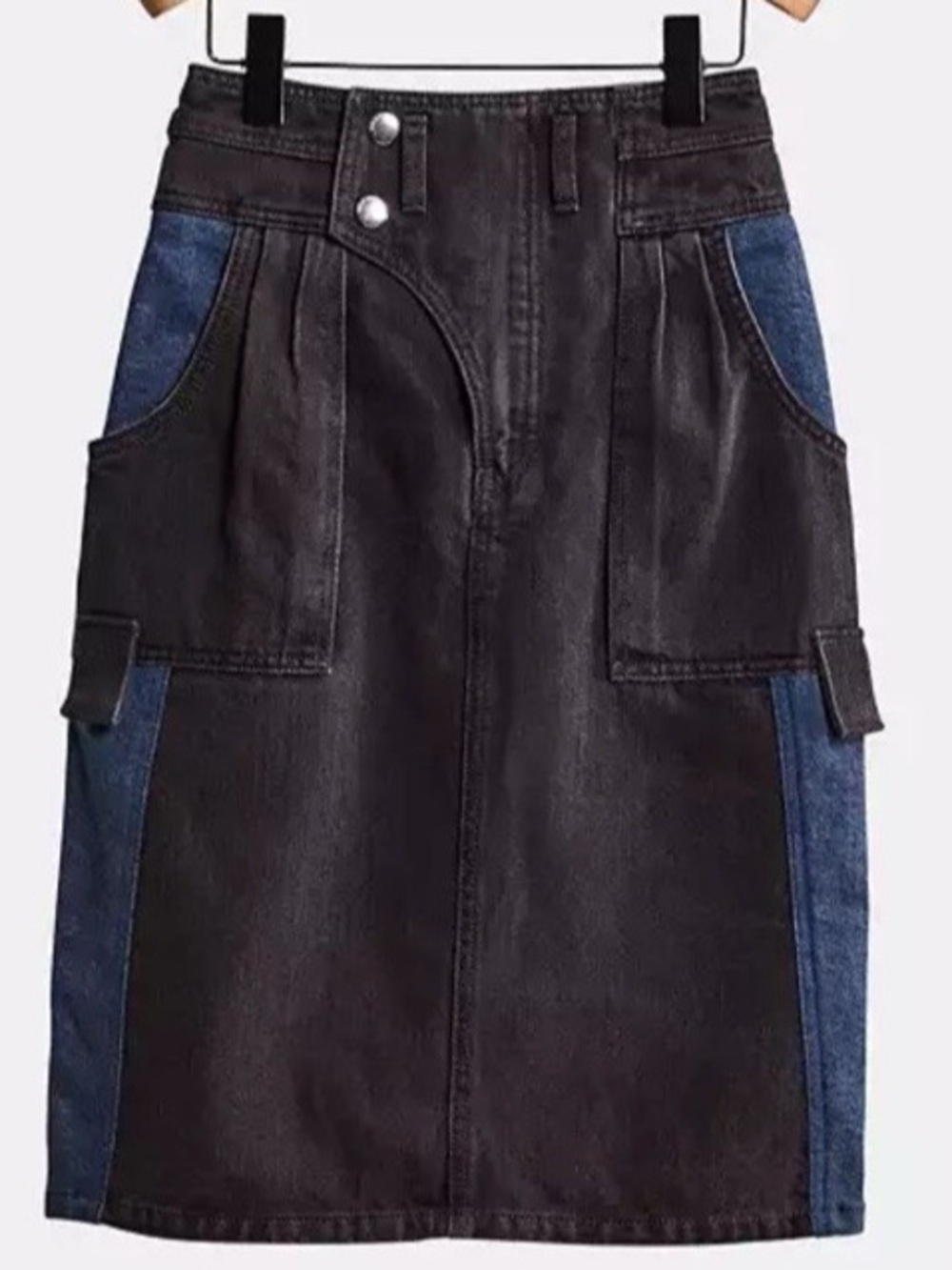 Coach Two-Tone Black and Blue Men’s Relaxed Jeans